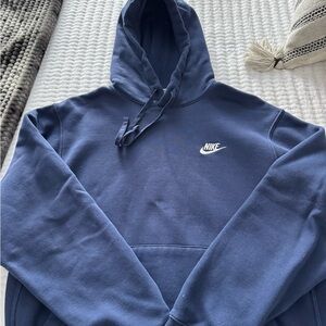 Nike Men's Deep Blue Pullover Hoodie